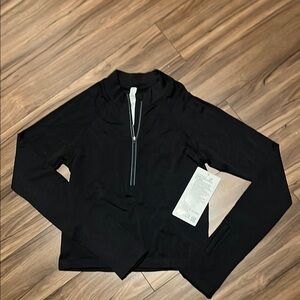 Lululemon Black Half-Zip Pullover